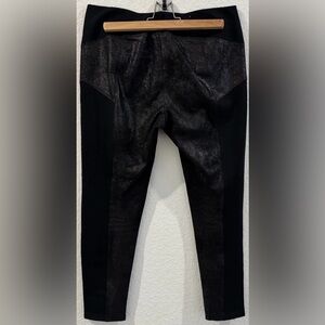 Lola Jeans Faux Leather Rider Leggings